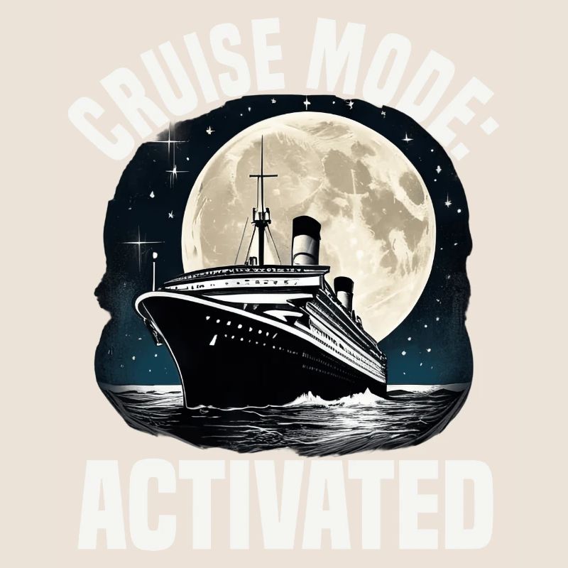 Groupe de vacances de navire de croisière activé en mode croisière