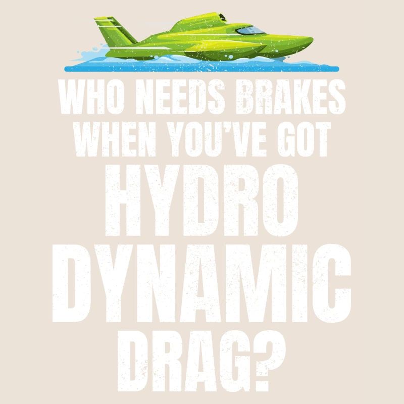 Freins hydrodynamiques de course d’hydroplanes non inclus