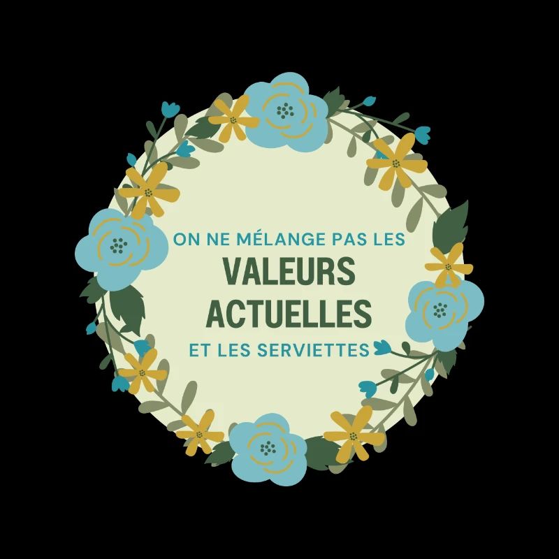 Les Valeurs Actuelles et les serviettes