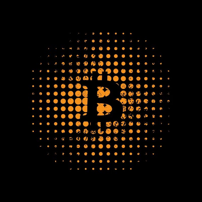 Bitcoin Logo Hodl Crypto-monnaie BTC