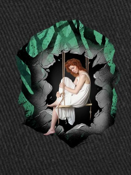 Mädchen Wald Sinnlich Romantisch