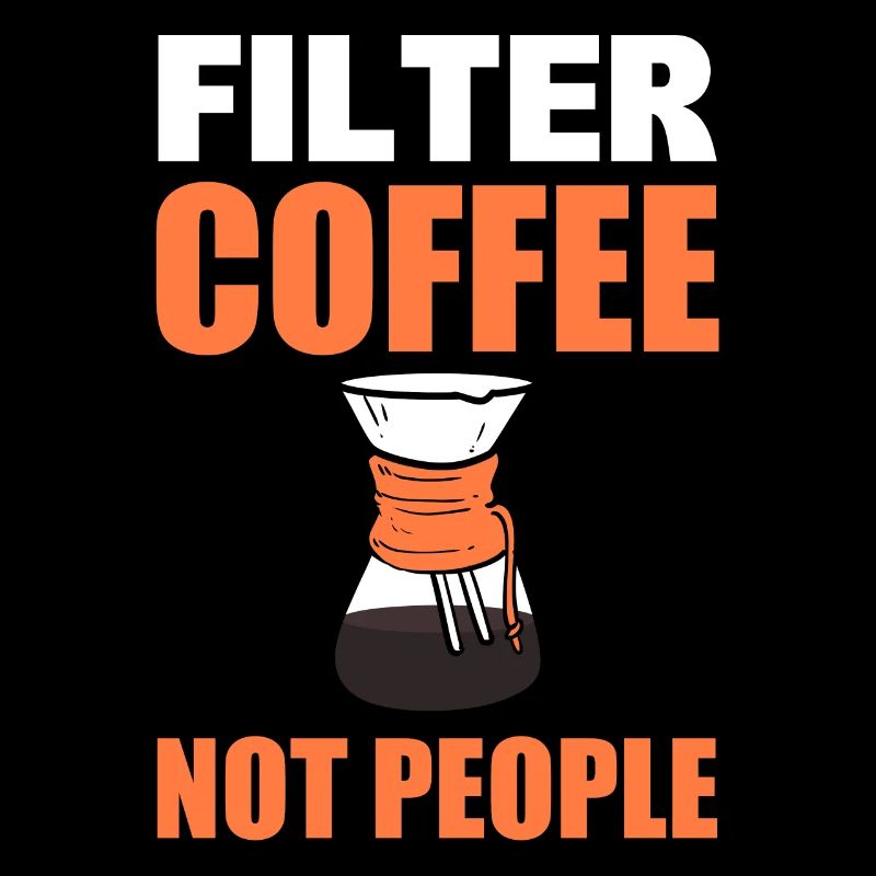 Filter Coffee Not People Kellner an der Kaffeebar