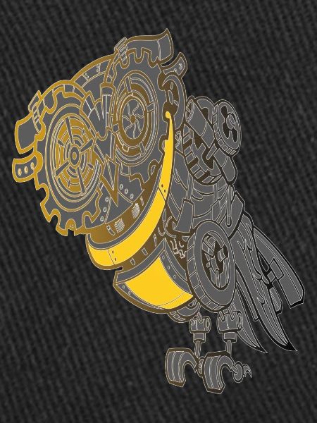 Steampunk Eule