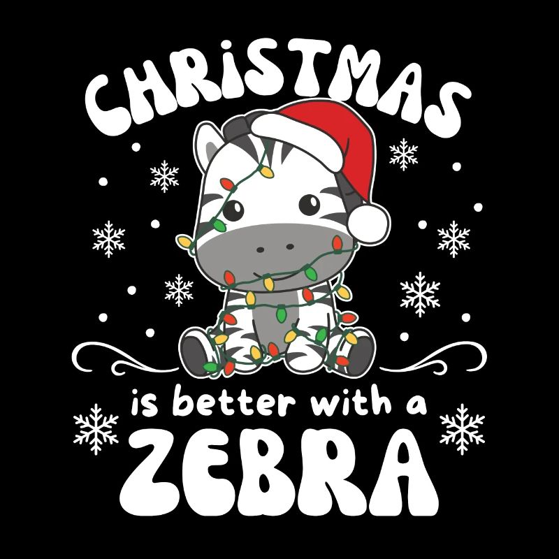 Noël, c’est mieux avec un zèbre