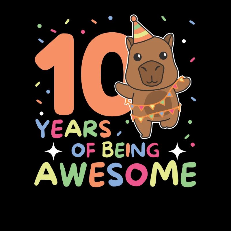Capybara pour ses 10 ans enfants de dix ans