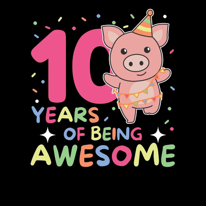 Cochon pour les enfants de 10 ans