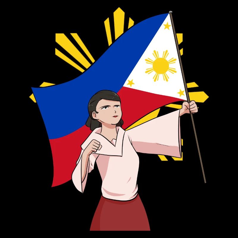 Philippines Filipina Flag Pride I Gift