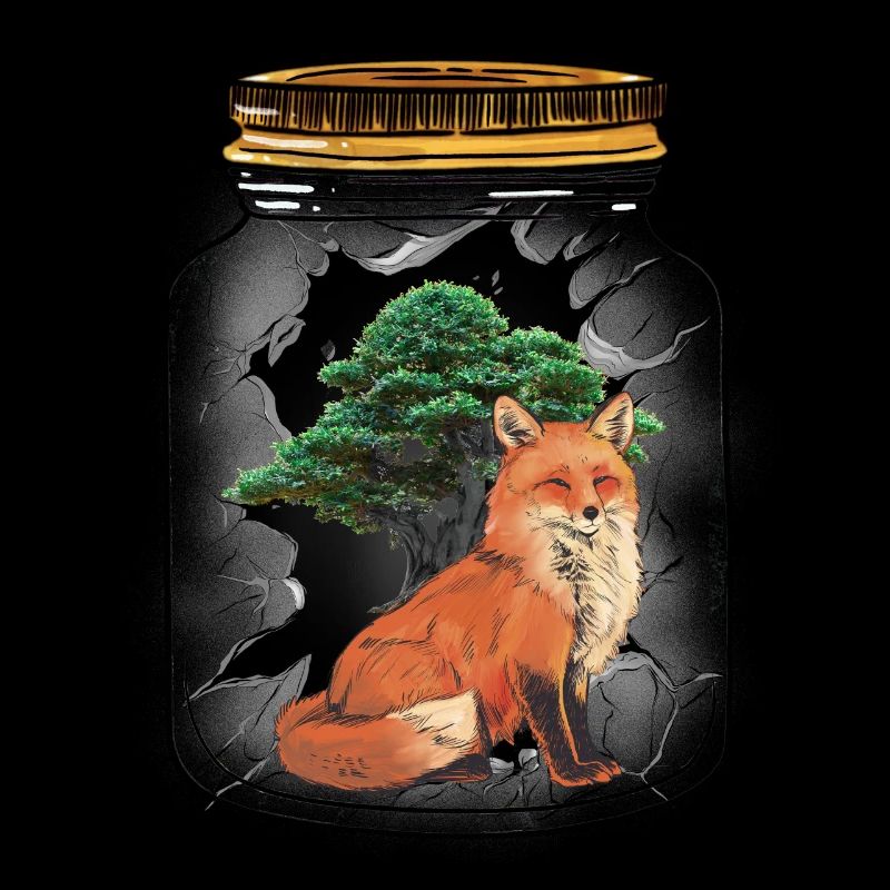 Fuchs Füchse Waldbewohner Baum