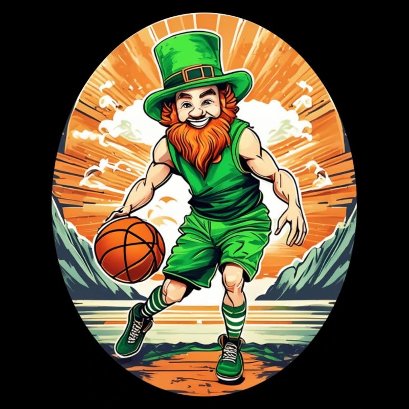 Basket-ball Trèfle de la Saint-Patrick