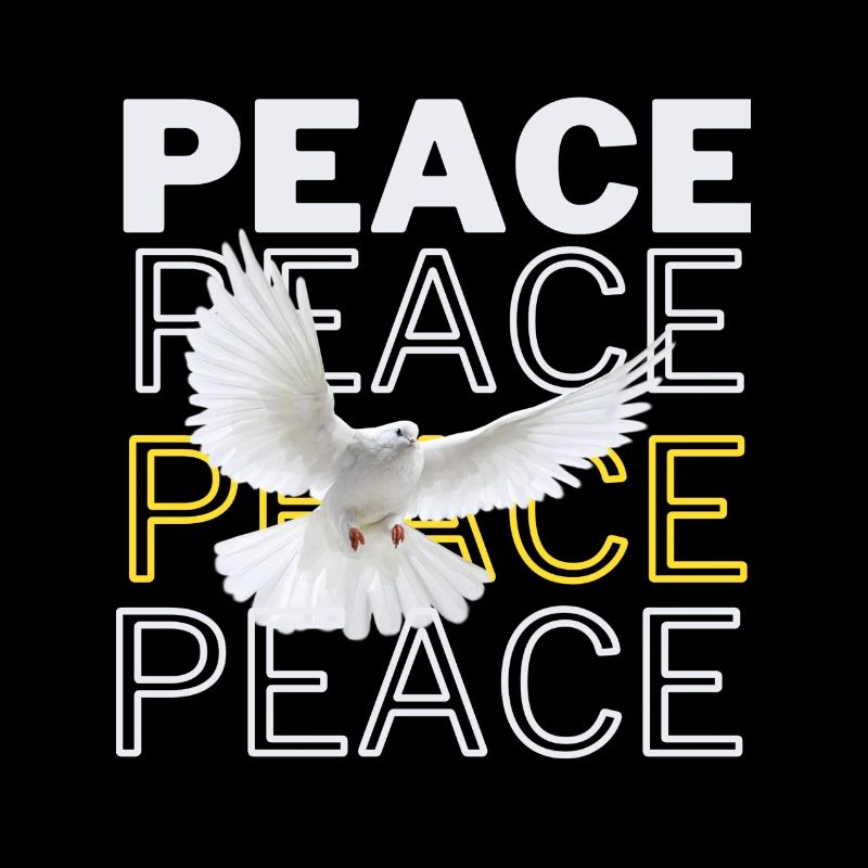 PeaceZeichen Friedenstaube