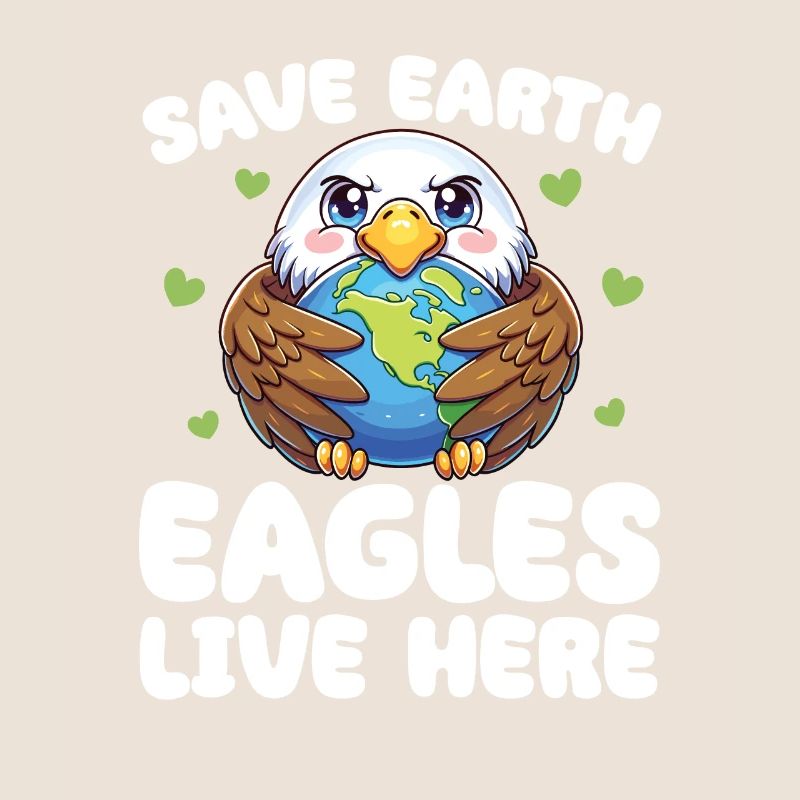 Save the Earth Eagles live here Earth Day