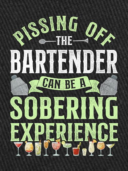 Bartender Mixologist Pissing Off