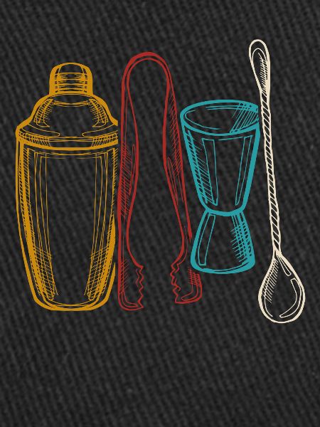 Bartender Mixologist Retro