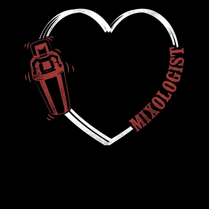 Bartender Mixologist Heart