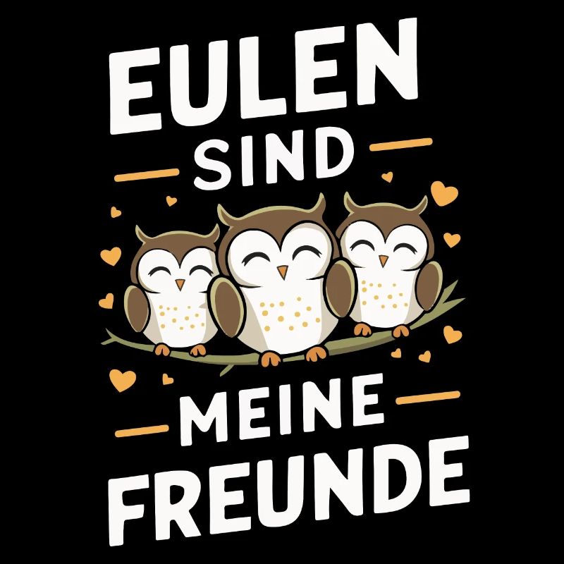 Nachteule Eule Eulen Vogel
