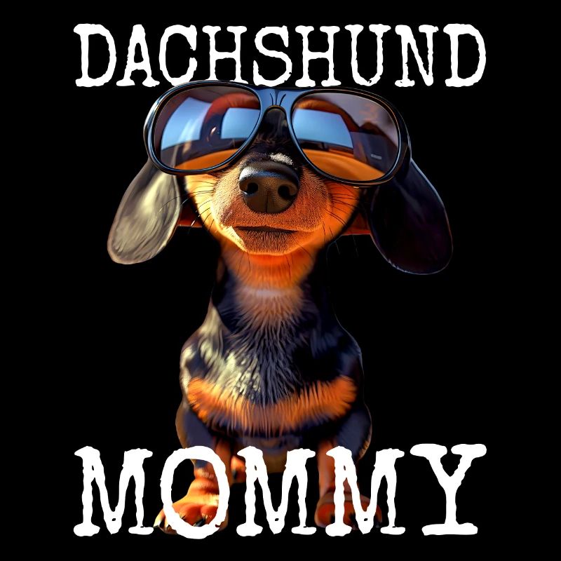 Dachshund Mommy Wiener Mama Dackel Mom Muttertag