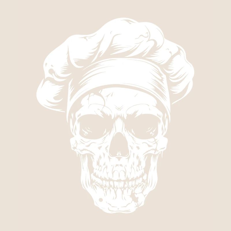 Koch Skull Chef