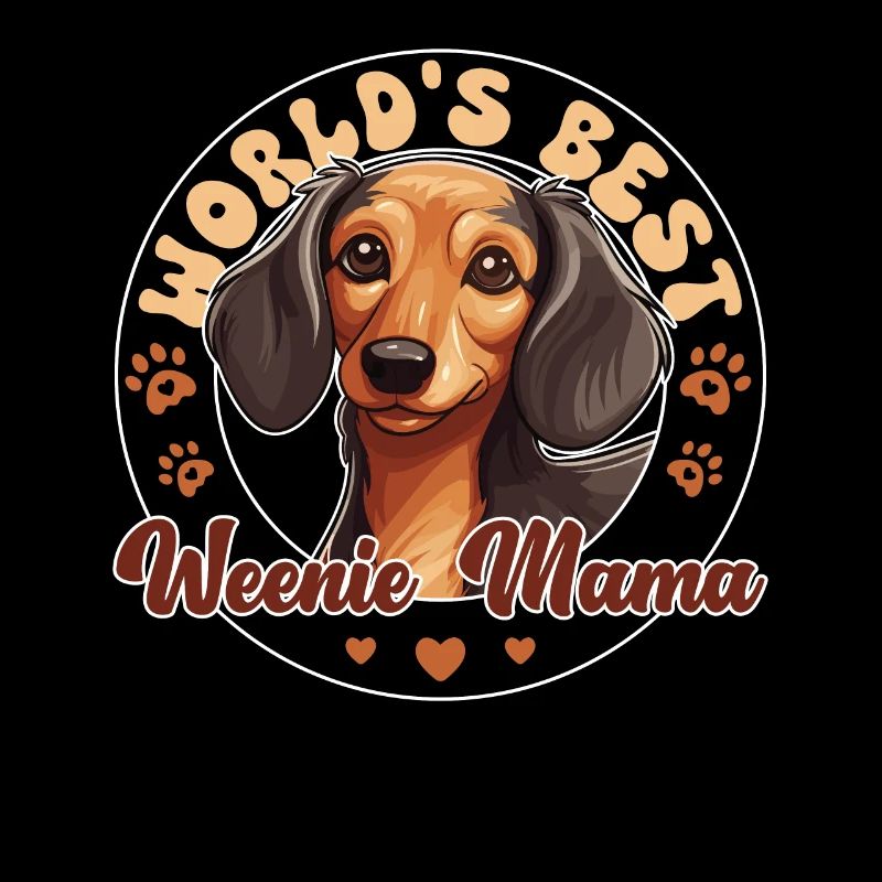Teckel Chien Weenie Mama