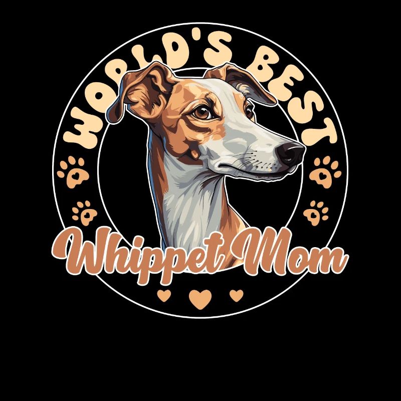 Whippet Groovy Whippet Mom