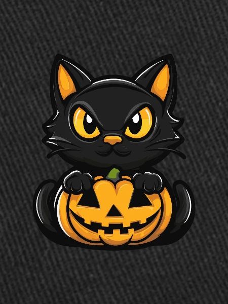 Chat Halloween Bande dessinée Chat