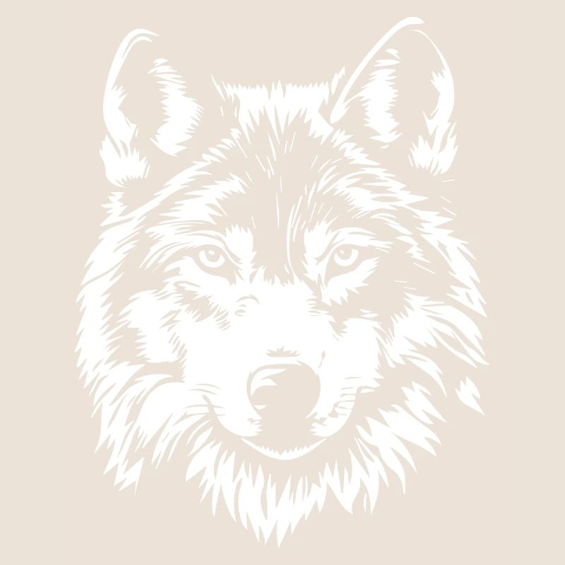 Wolf Gesicht