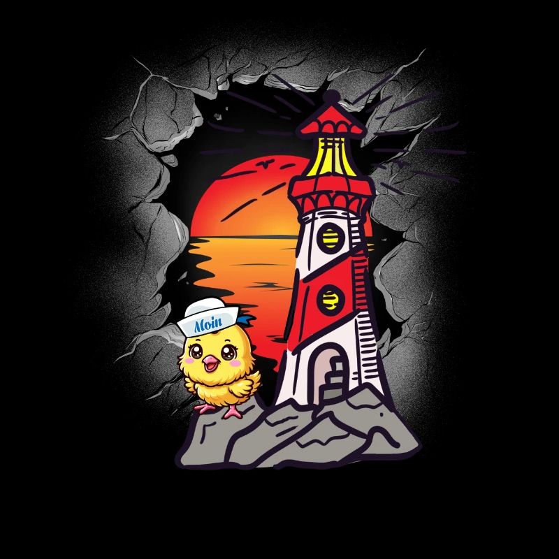 maritime lighthouse sailor chick sailor ahoy