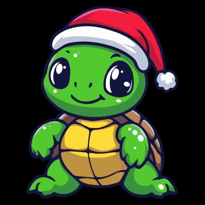 Tortue Noël Mignon