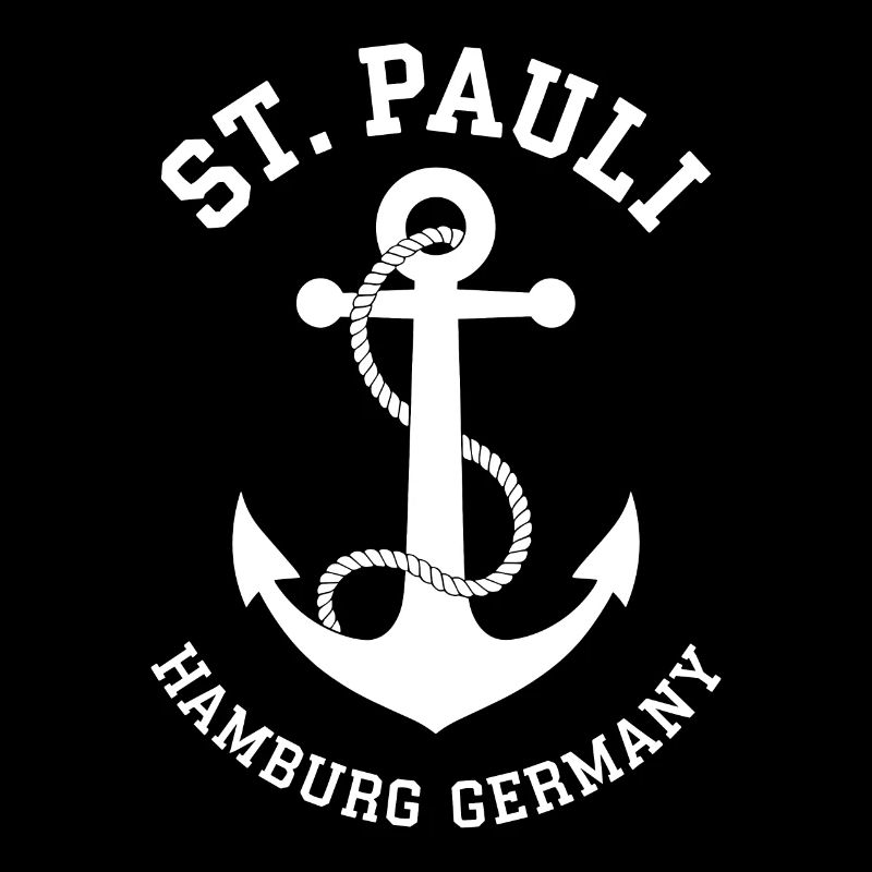 St. Pauli Hamburg Anker Reeperbahn