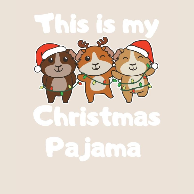 Pyjama de Noël Cochon d’Inde