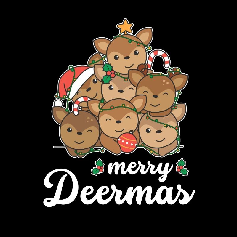Joyeux Deermas Jeu de mots Noël
