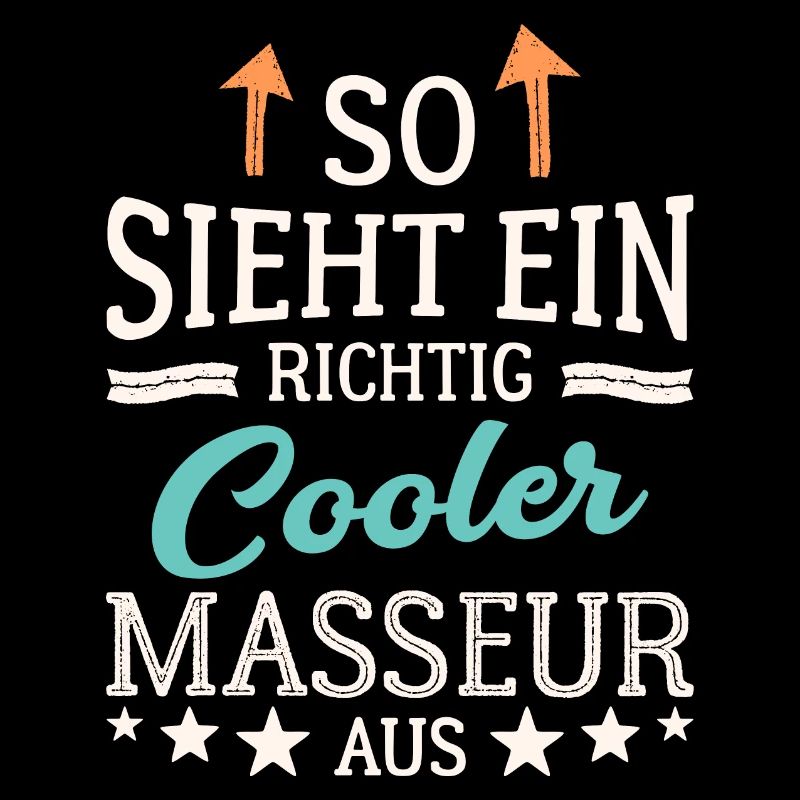 So sieht ein richtig cooler Masseur aus Massage