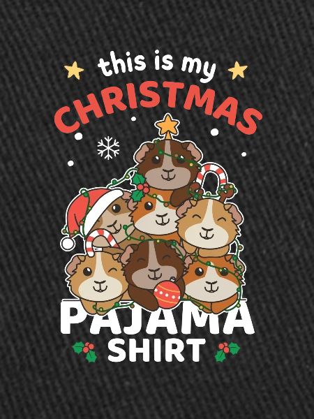 Pyjama de Noël Cochon d’Inde