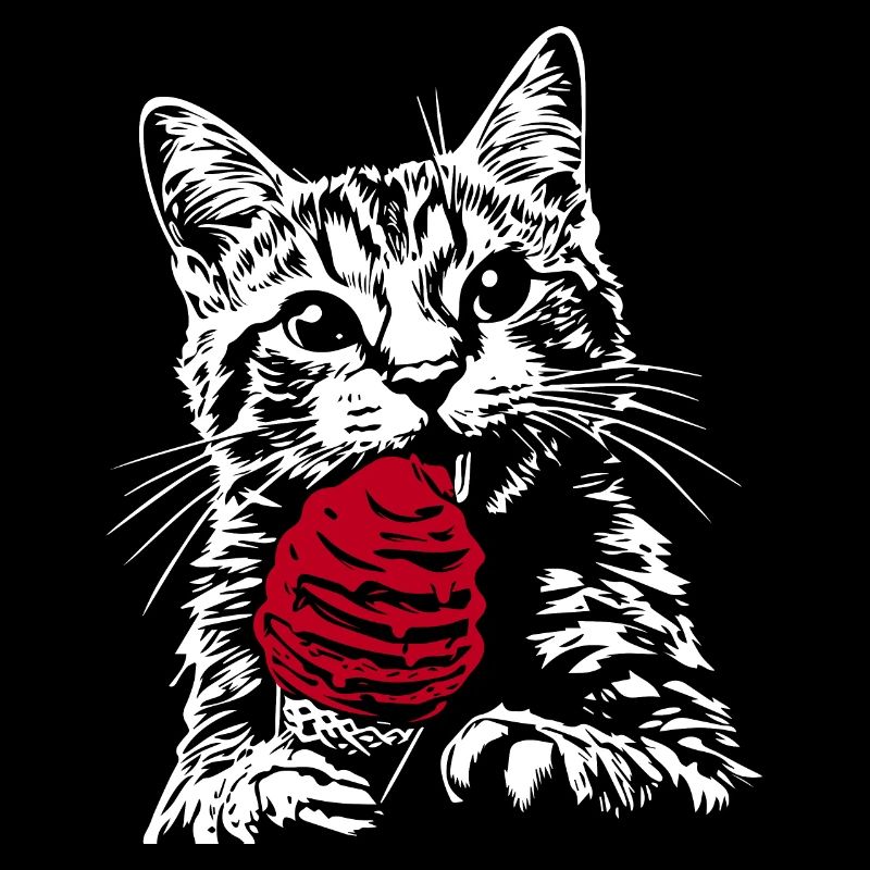 Glace Funny Cat