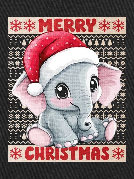 Eléphant Moche Noël Noël Doux