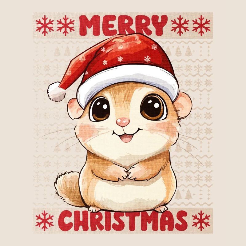 Hamster Moche Noël Noël Doux