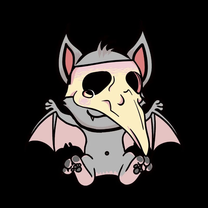 Halloween, chauve-souris, chauve-souris, peste, peste