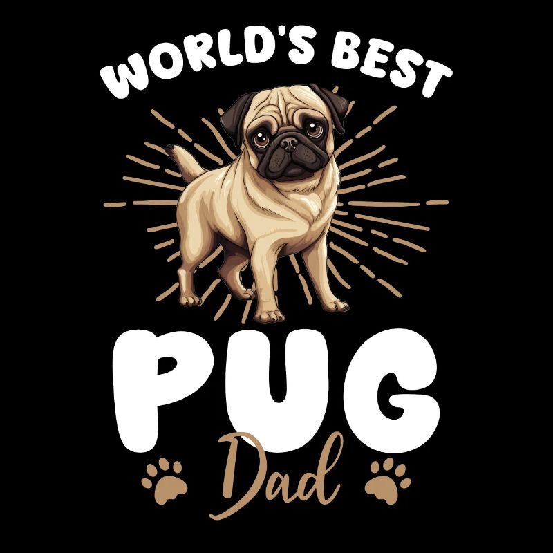 Carlin Groovy Pug Papa