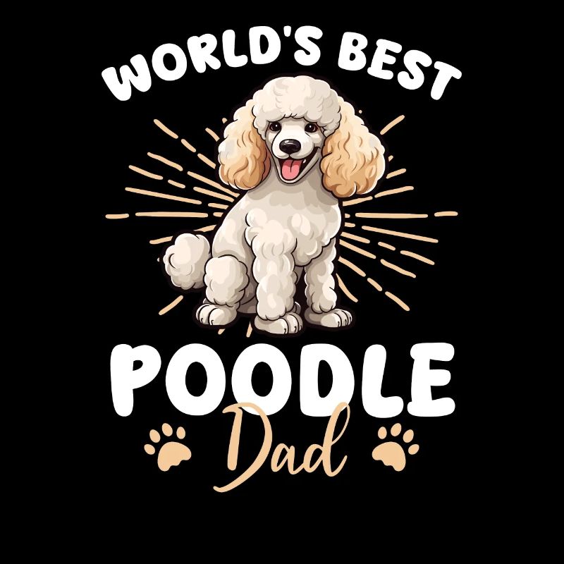 Caniche Chien Poddle Papa