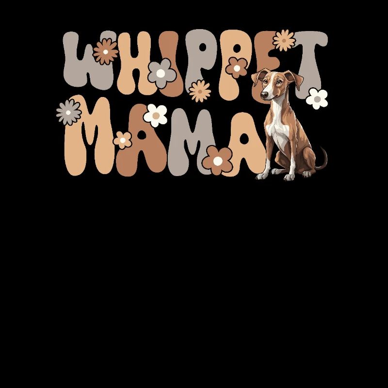 Whippet Groovy Whippet Mom