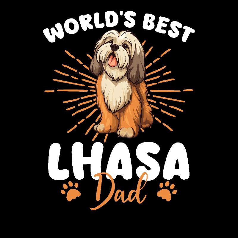 Lhasa Apso Groovy Lhasa Dad