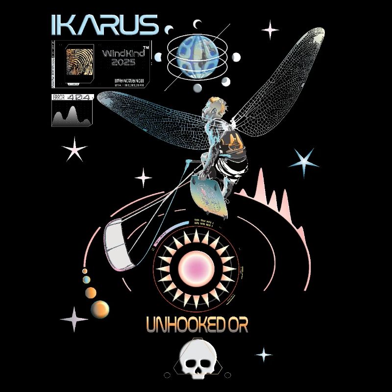 Kitesurfeur BigAir Ikarus