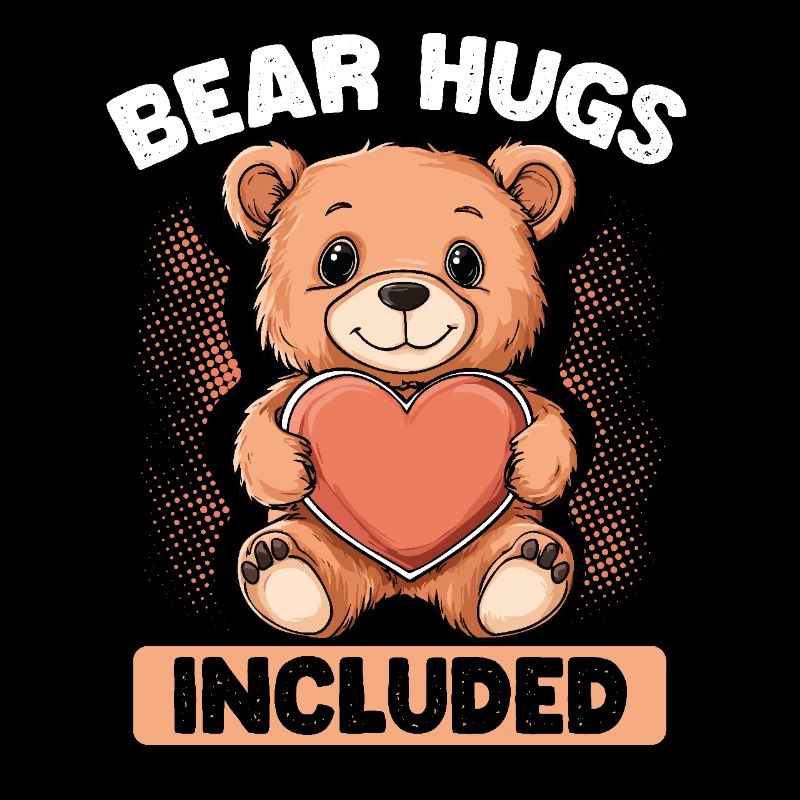 Câlins d’ours inclus doux et affectueux