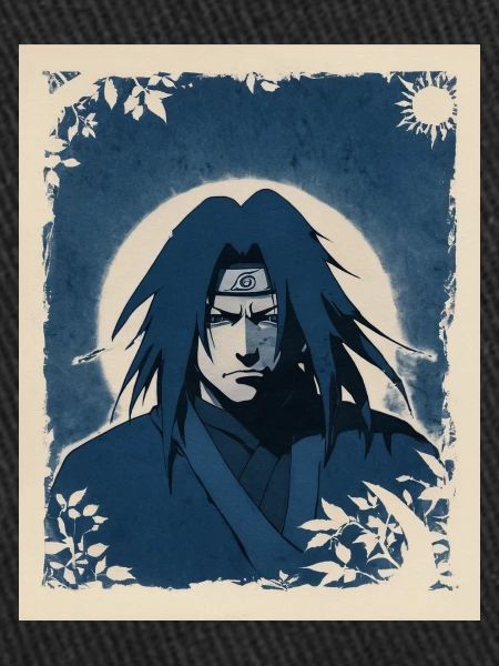 Anime character portrait