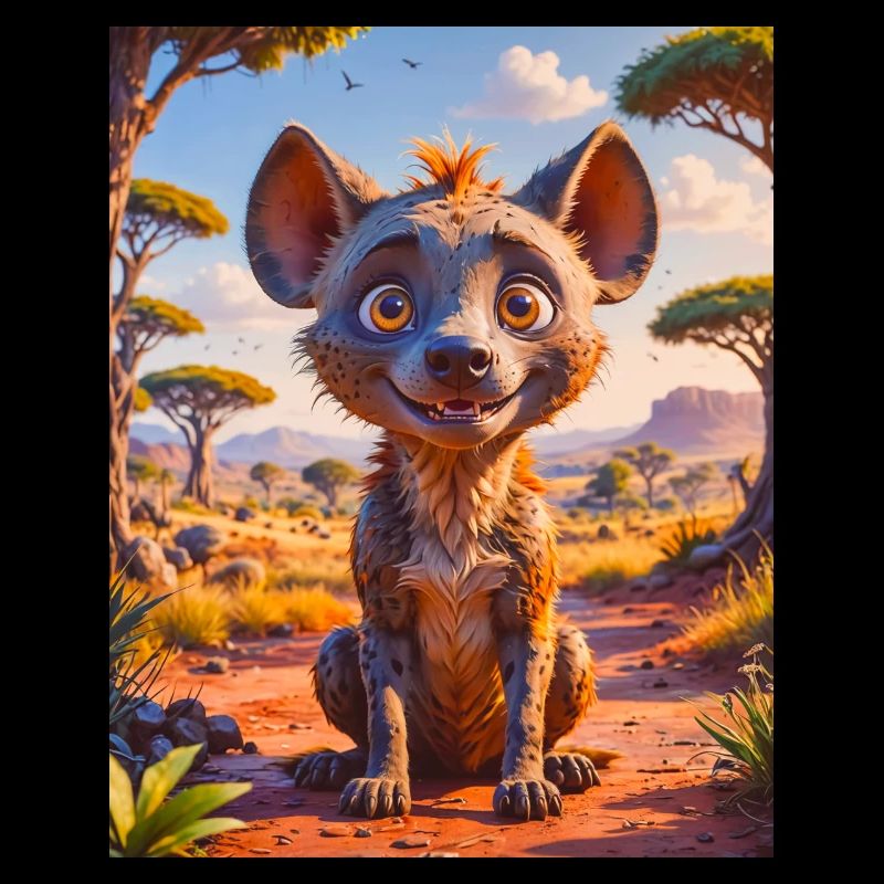 Animaux africains super mignons – Harpie