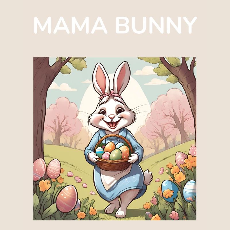 Mama Hase Mutter Geschenk