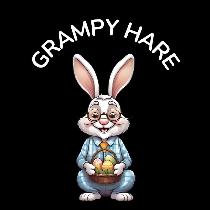 Idée de cadeau de Pâques grand-père lapin