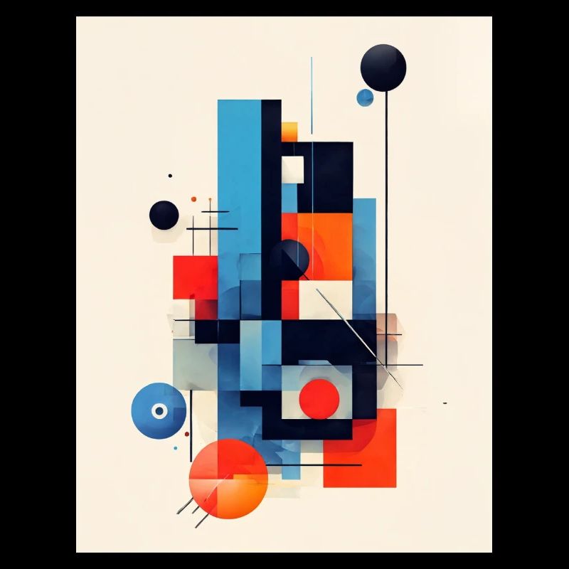 Abstrakte geometrische Komposition
