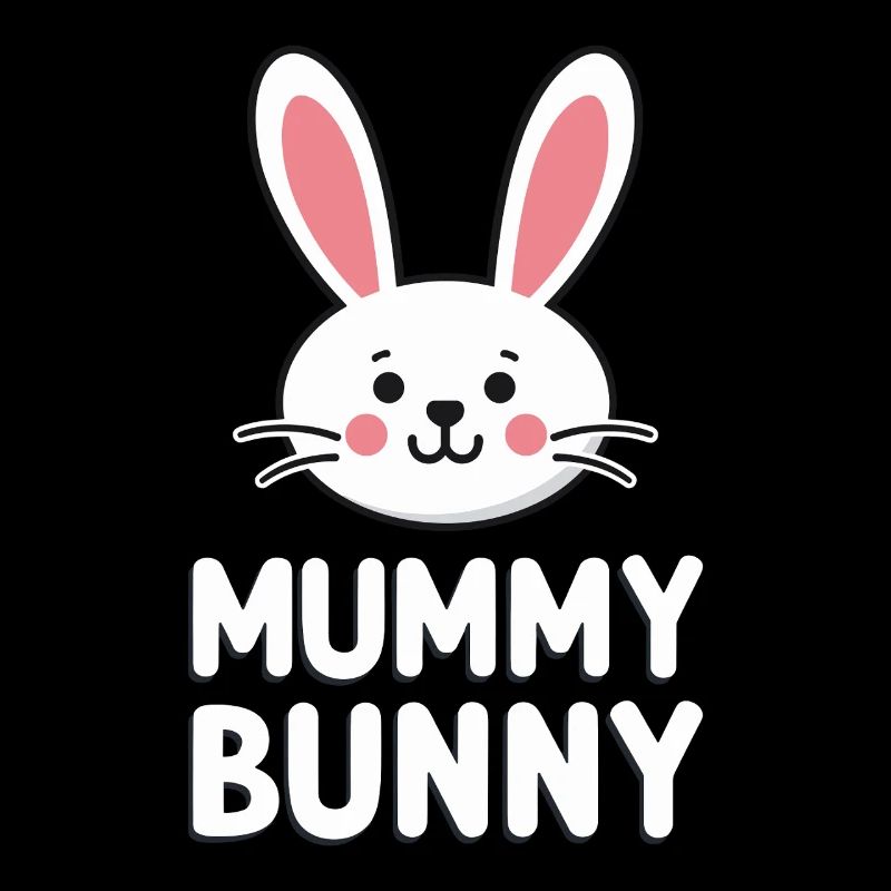 Mummy Bunny Easter design for bunny fans