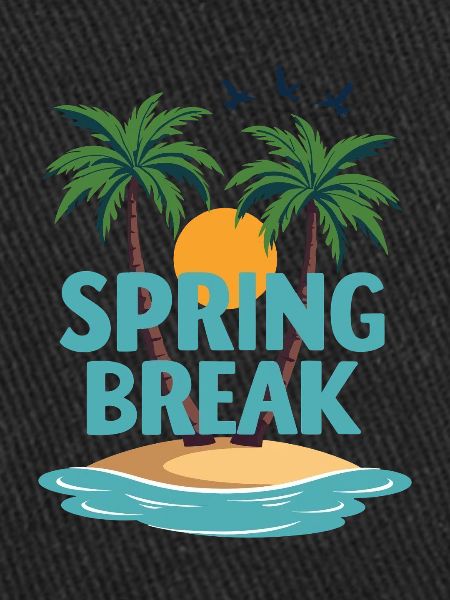 Spring Break Palmen Strand