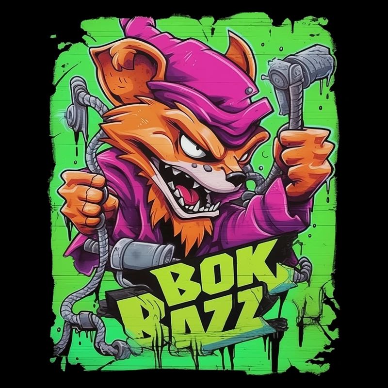 L’ART DU GRAFFITI !